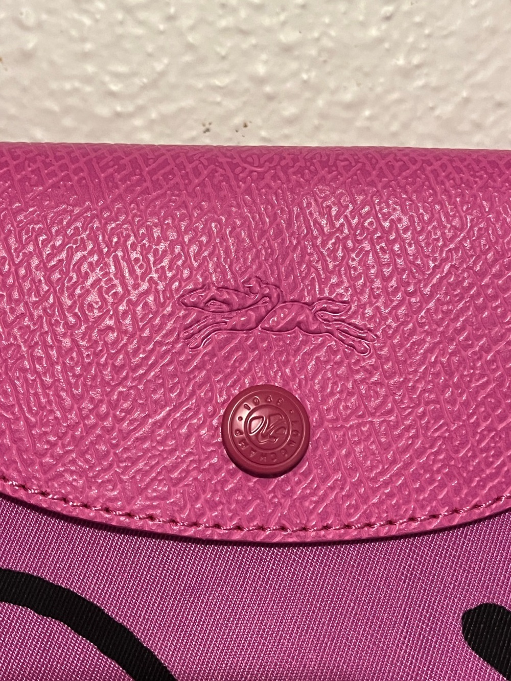 Longchamp Pink 'Amour' Printed Tote Bag - Picture 6 of 15